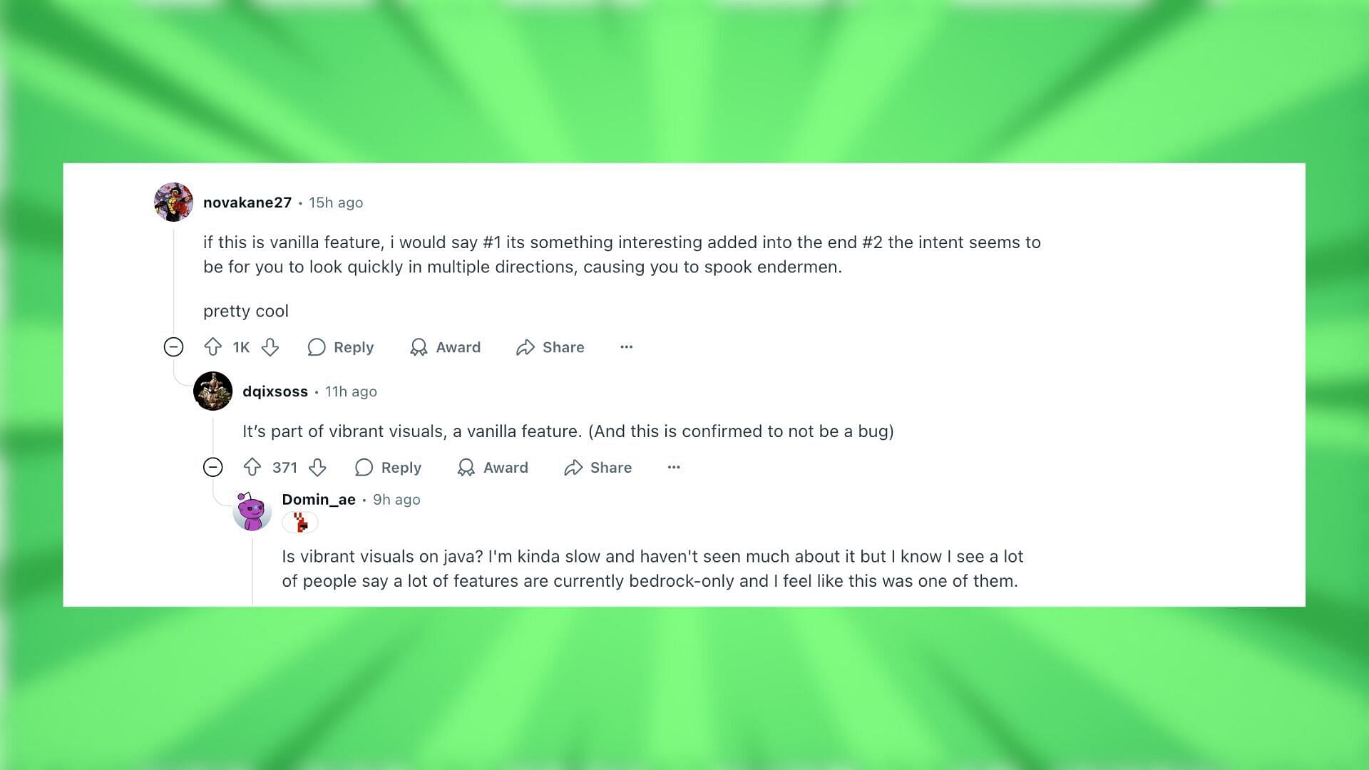 Redditors react to the the flashes in the end (Image via Reddit)
